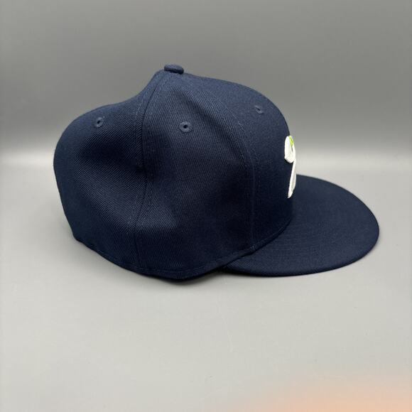 Seattle Seahawks New Era Cap Hat Adult Fitted Size 7 1/4 Blue - Picture 4 of 7